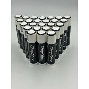 Pack of 25 ChapStick Classic Original Lip Balm - 0.15 oz Skin Protectant NEW